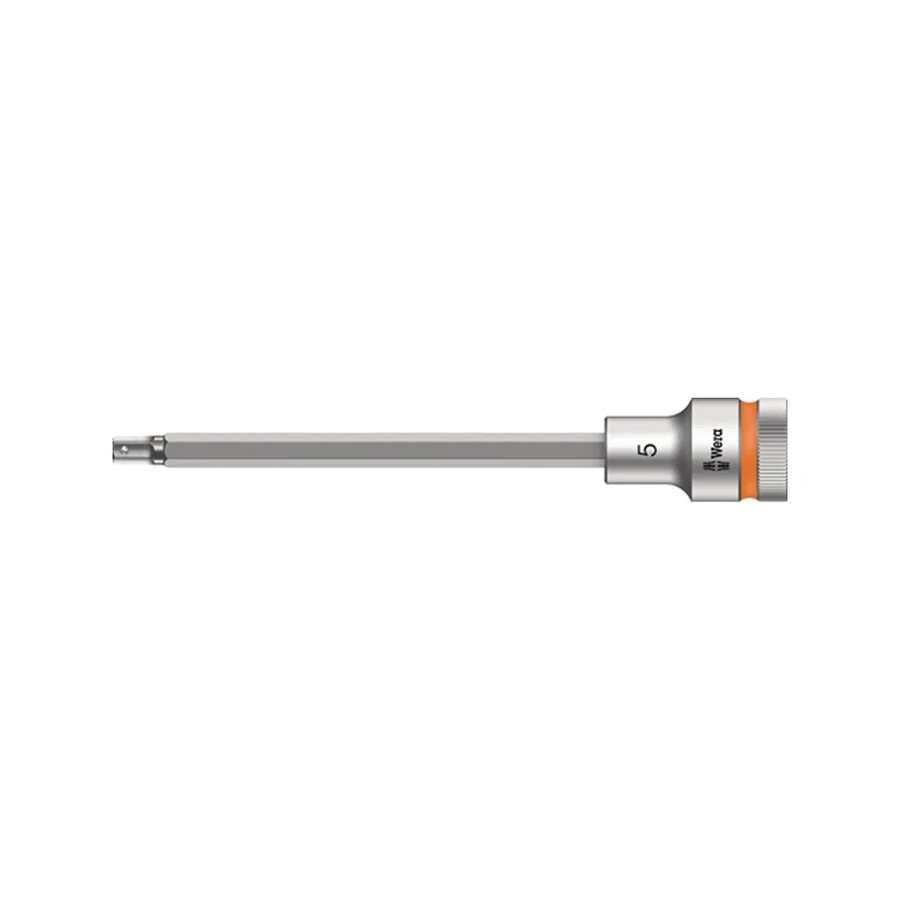 Wera Steckschlüsseleinsatz 8740 C HF 1/2" SW 5 mm Länge 140 mm - 5003841001