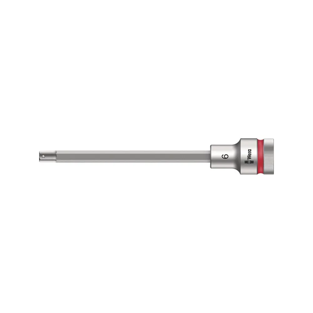 Wera Steckschlüsseleinsatz 8740 C HF 1/2" SW 6 mm Länge 140 mm - 5003842001