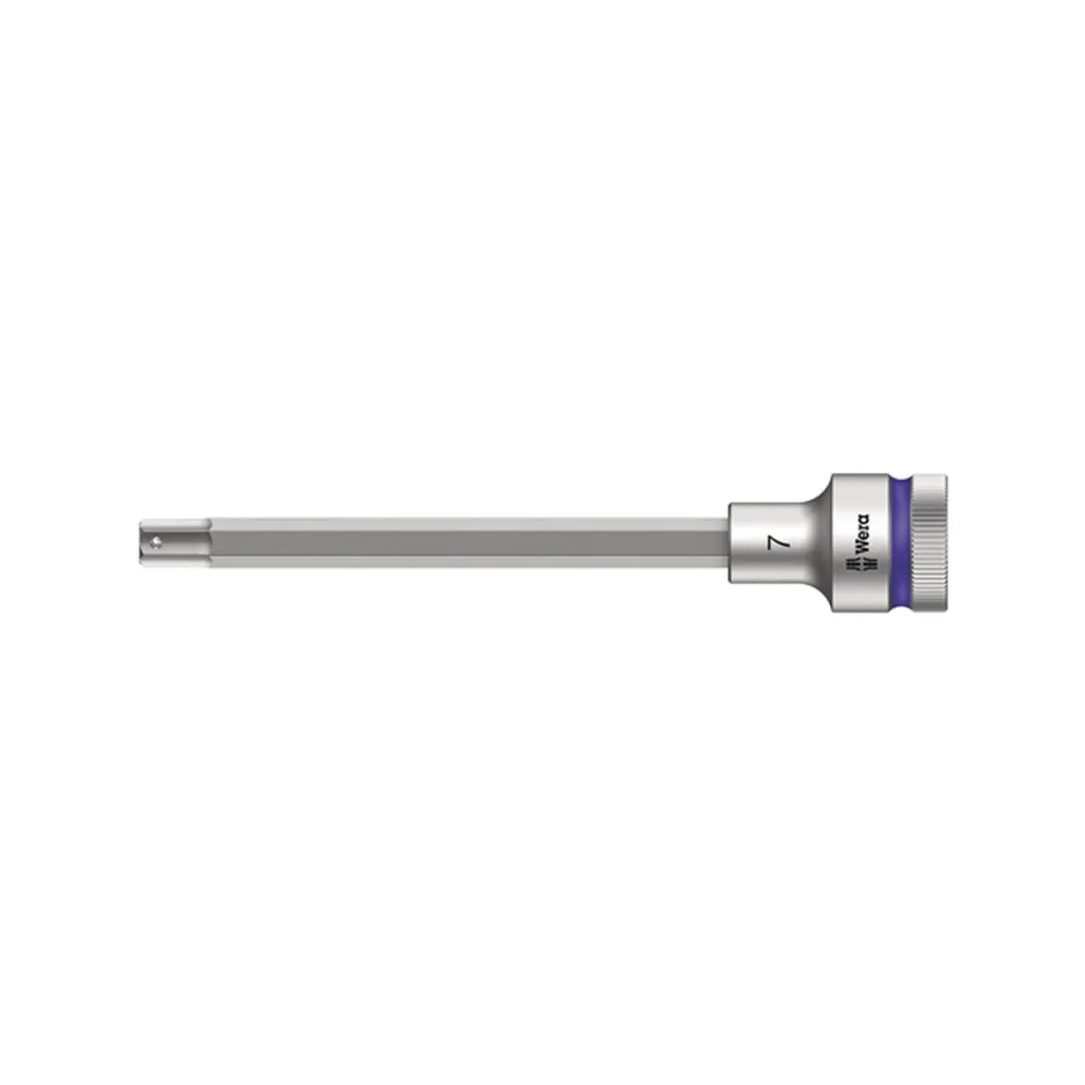 Wera Steckschlüsseleinsatz 8740 C HF 1/2" SW 7 mm Länge 140 mm - 5003843001