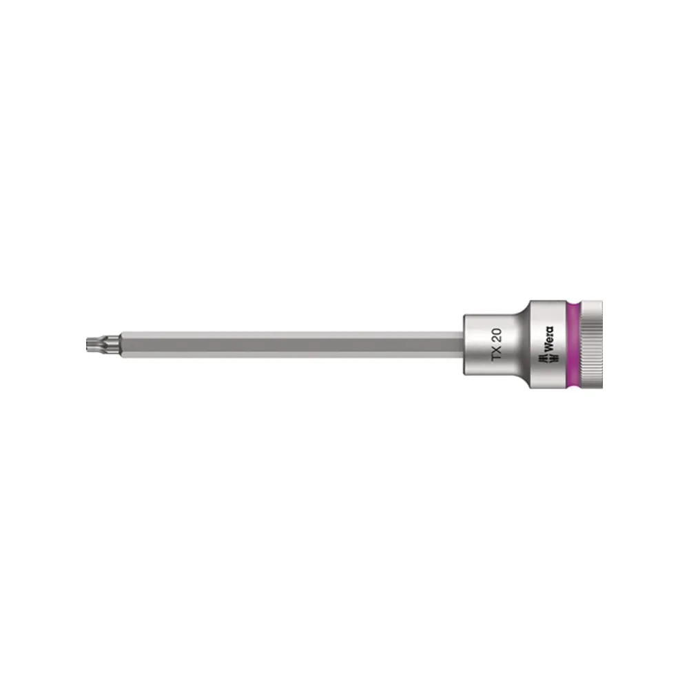 Wera Steckschlüsseleinsatz 8767 C HF TORX 1/2" T20 Länge 140 mm - 5003850001