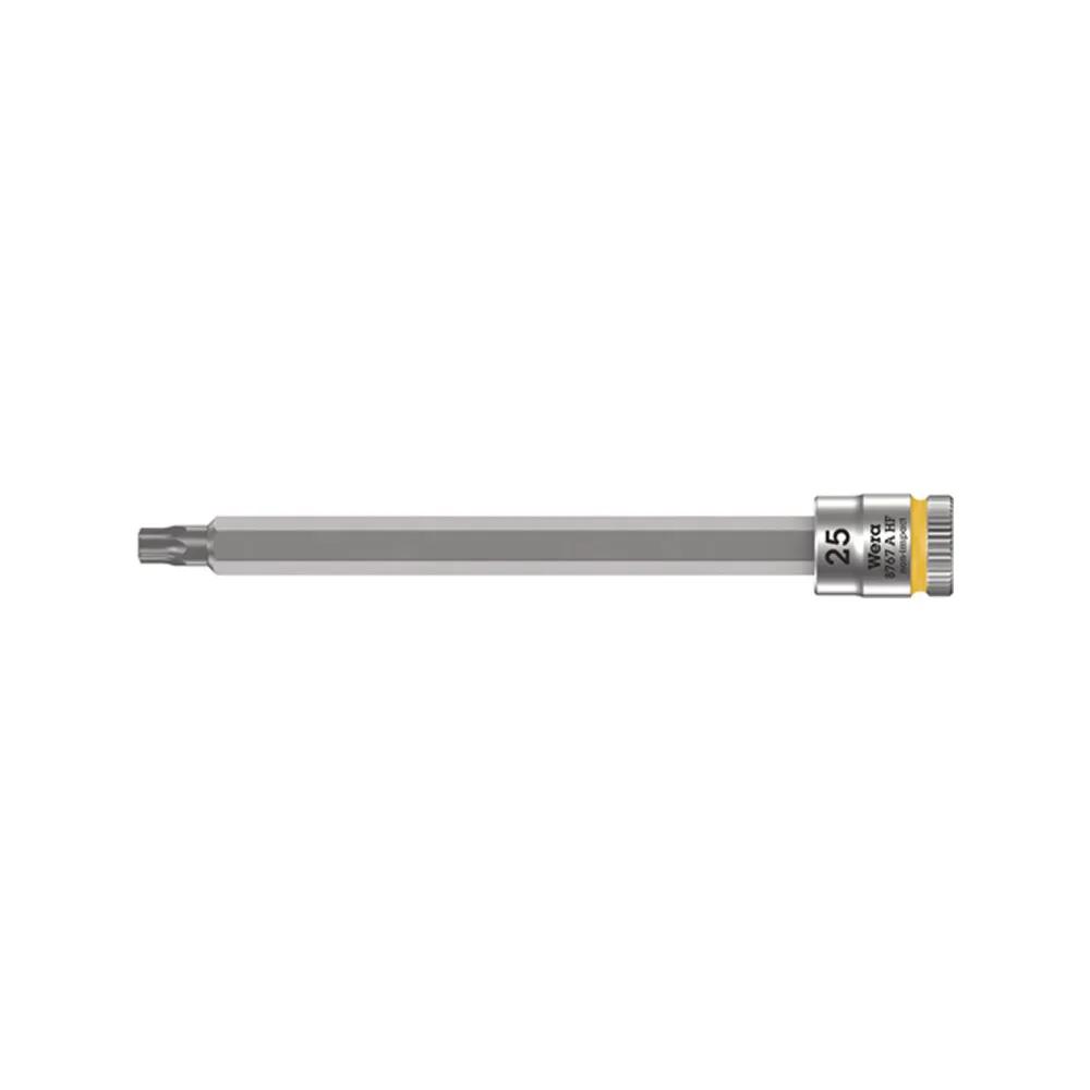 Wera Steckschlüsseleinsatz 8767 HF TORX 1/4" T25 Länge 100 mm - 5003366001