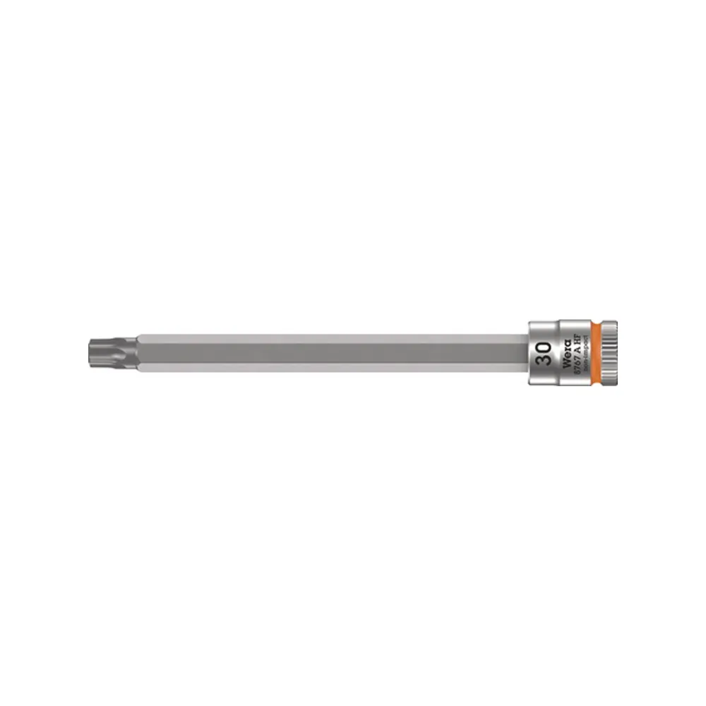 Wera Steckschlüsseleinsatz 8767 HF TORX 1/4" T30 Länge 100 mm - 5003370001