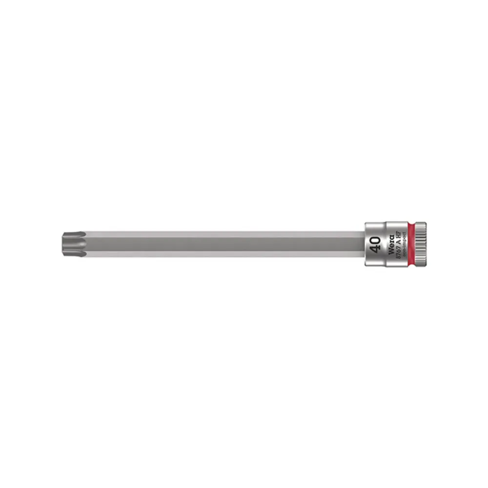 Wera Steckschlüsseleinsatz 8767 HF TORX 1/4" T40 Länge 100 mm - 5003372001