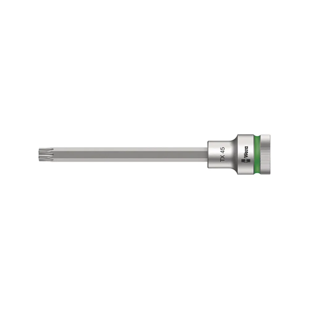 Wera Steckschlüsseleinsatz 8767 C HF TORX 1/2" T45 Länge 140 mm - 5003855001