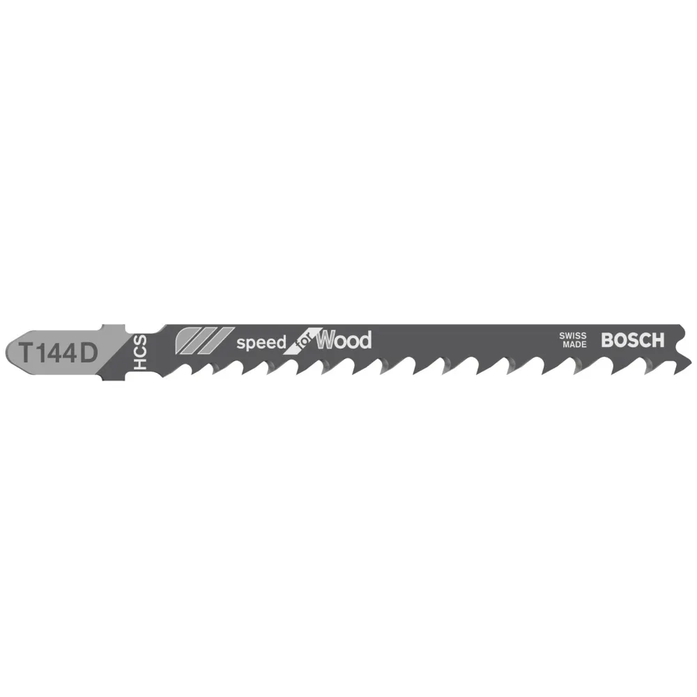 Bosch 100x Stichsägeblatt T 144 D Speed Wood - 2608637880