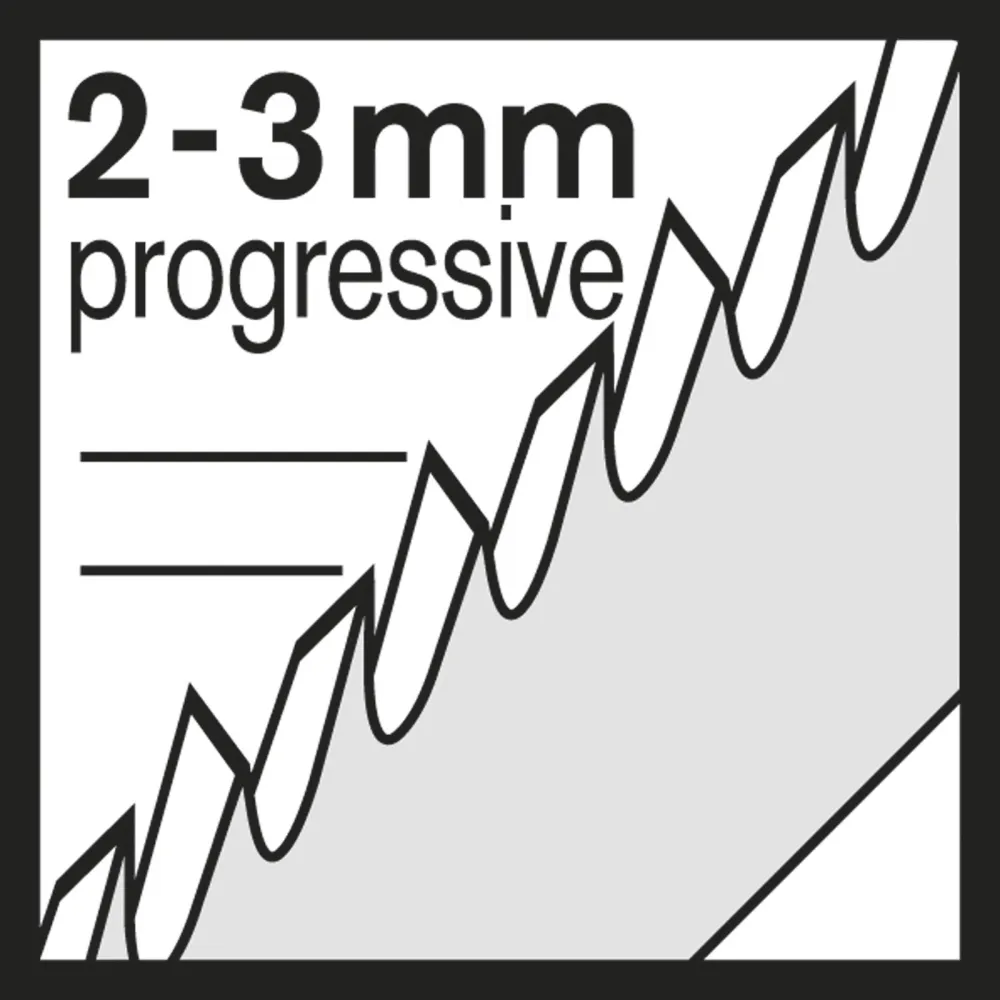 Bosch 25x Stichsägeblatt T 234 X Progressor Wood - 2608633524