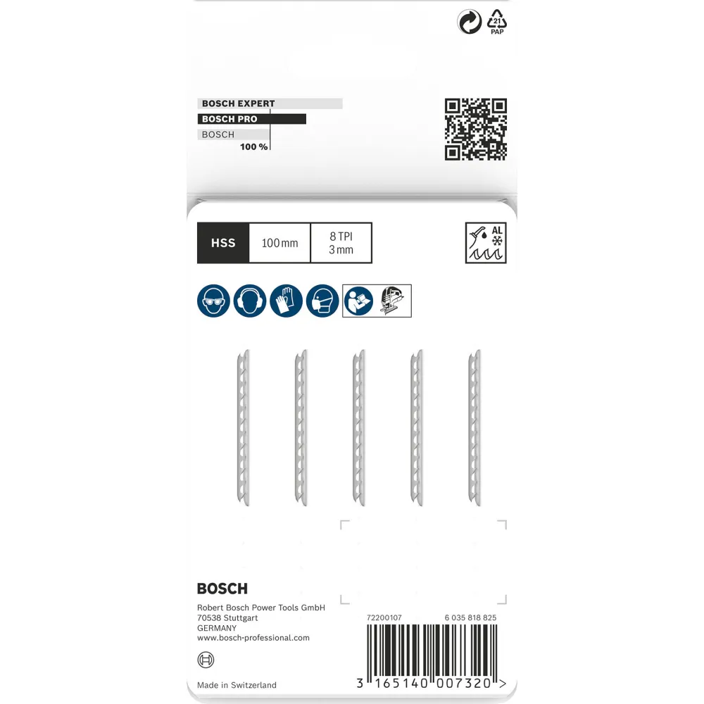 Bosch PRO Alu curve T227D Stichsägeblatt 100 mm - 2608631030