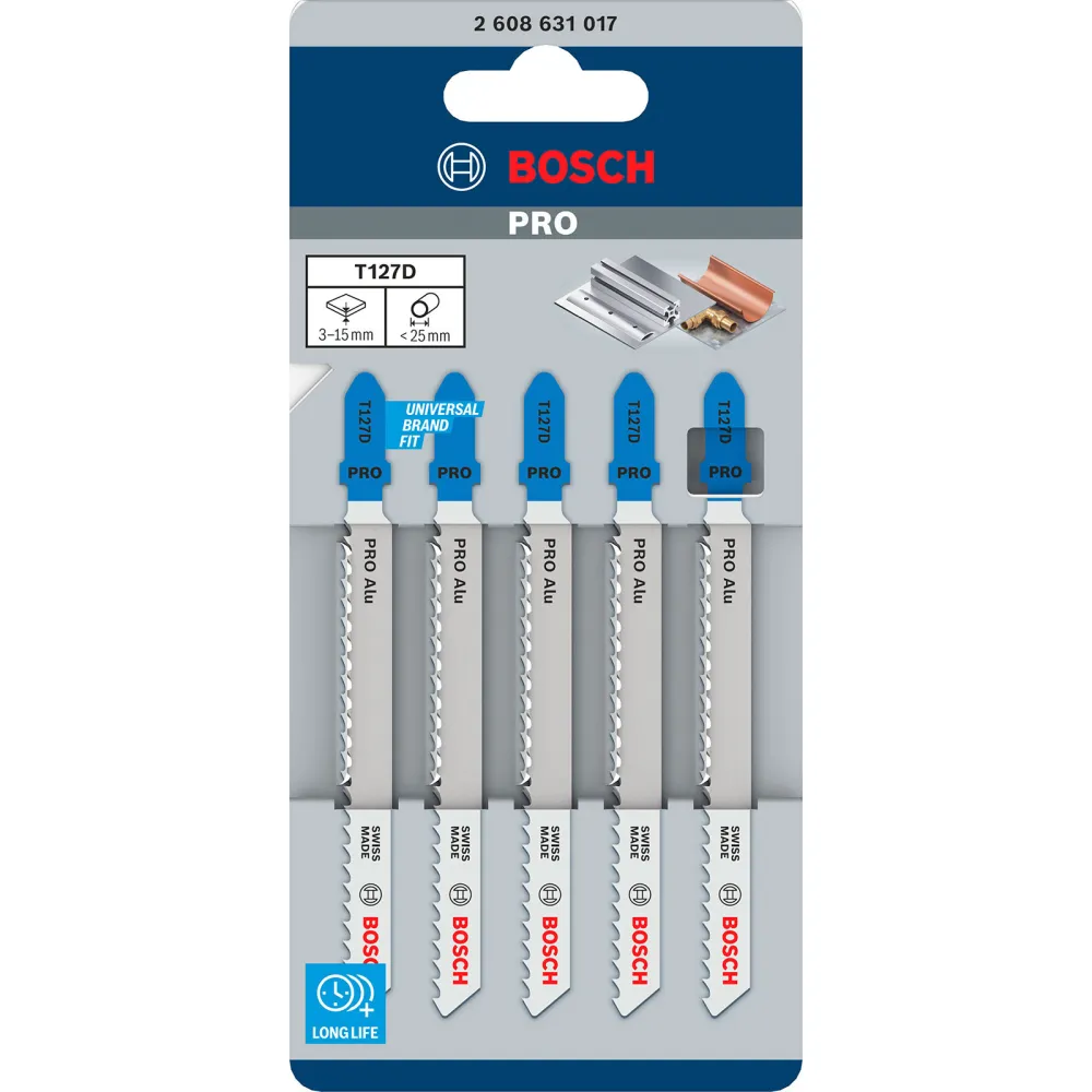 Bosch PRO Alu T127D Stichsägeblatt 100 mm - 2608631017