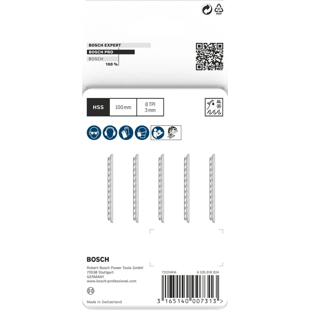Bosch PRO Alu T127D Stichsägeblatt 100 mm - 2608631017