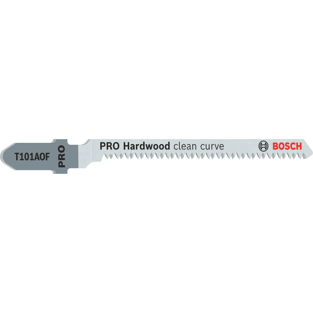 Bosch PRO Hardwood clean curve T101AOF Stichsägeblatt 83 mm 5-tlg. - 2608634233