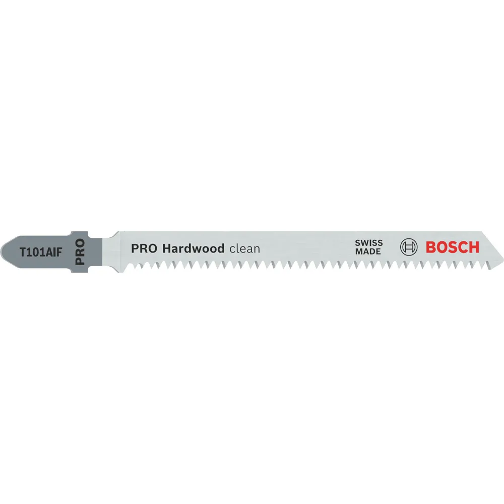 Bosch PRO Hardwood clean T101AIF Stichsägeblatt 100 mm 5-tlg. - 2608634897