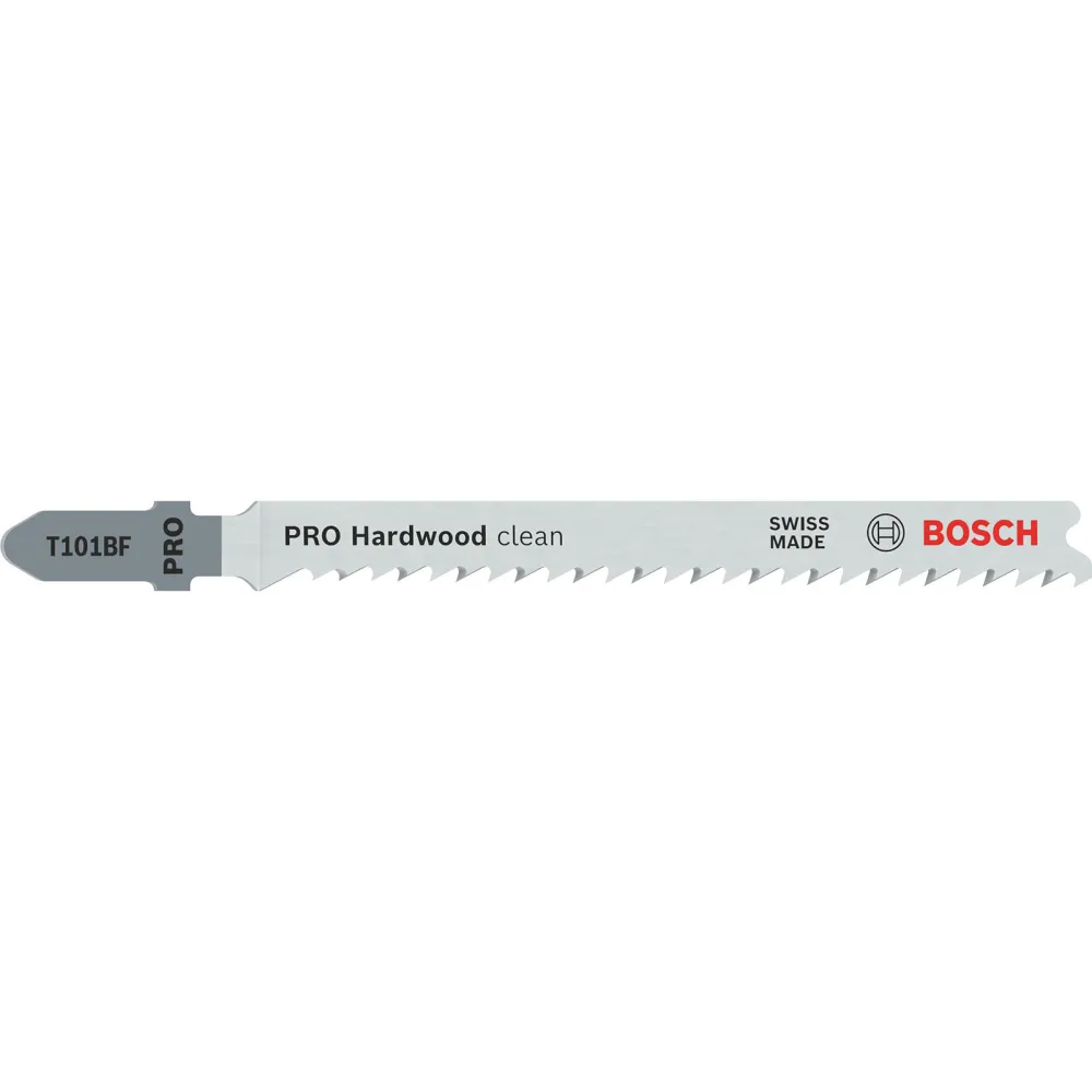 Bosch PRO Hardwood clean T101BF Stichsägeblatt 100 mm 5-tlg. - 2608634234