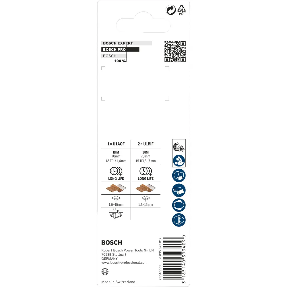 Bosch PRO Laminate Set U-Schaft 3-tlg. - 2608636430