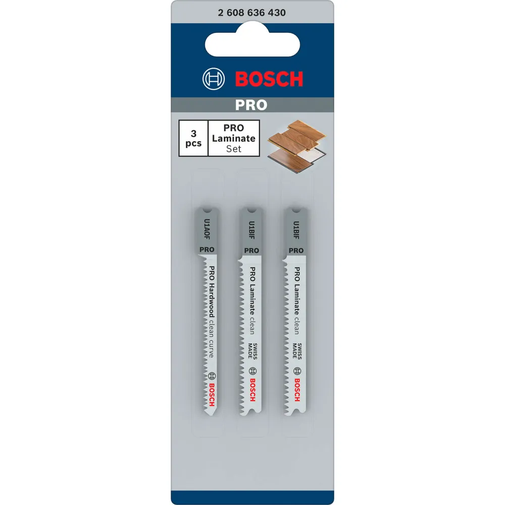 Bosch PRO Laminate Set U-Schaft 3-tlg. - 2608636430