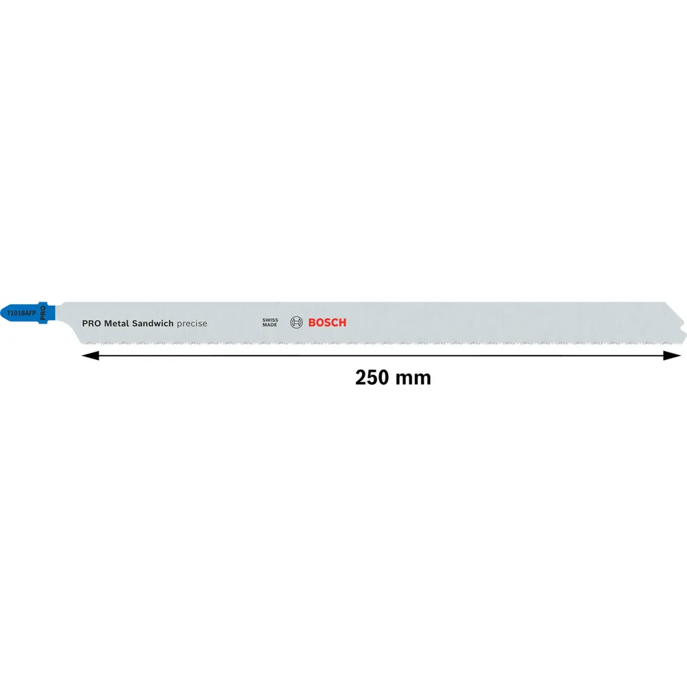 Bosch PRO Metal Sandwich T1018AFP Stichsägeblatt 250 mm 3-tlg. - 2608636793