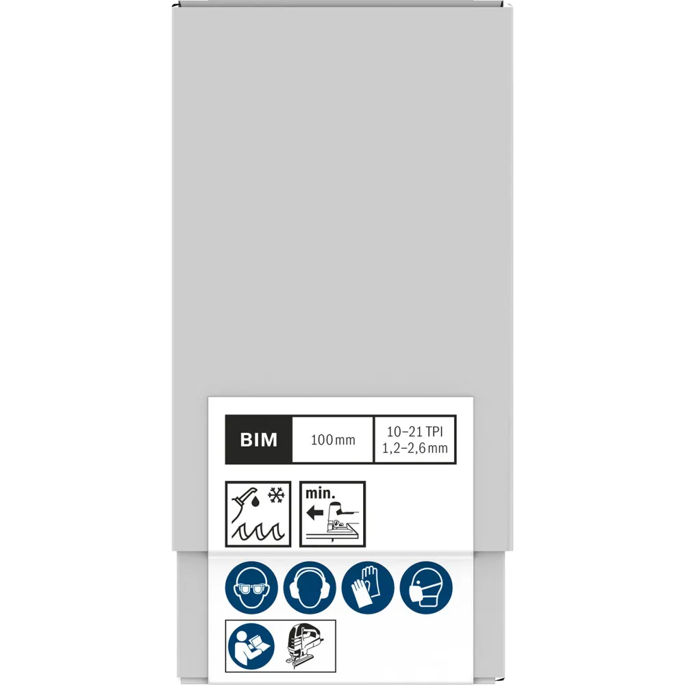 Bosch PRO Metal thick and thin T123XF Stichsägeblatt 100 mm 100-tlg. - 2608638700