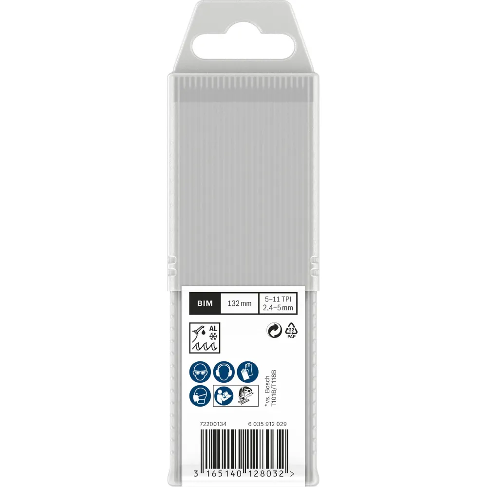 Bosch PRO Multi Material thick and thin T345XF Stichsägeblatt 132 mm 25-tlg. - 2608634995