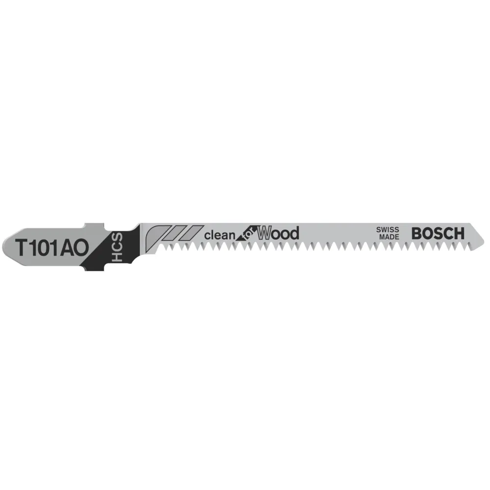 Bosch 3x Stichsägeblatt T 101 AO Clean Wood - 2608630559