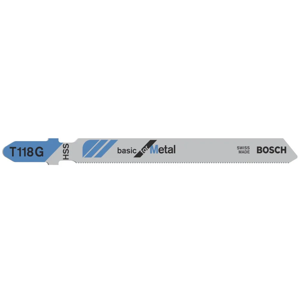 Bosch 3x Stichsägeblatt T 118 G Basic Metal - 2608631674