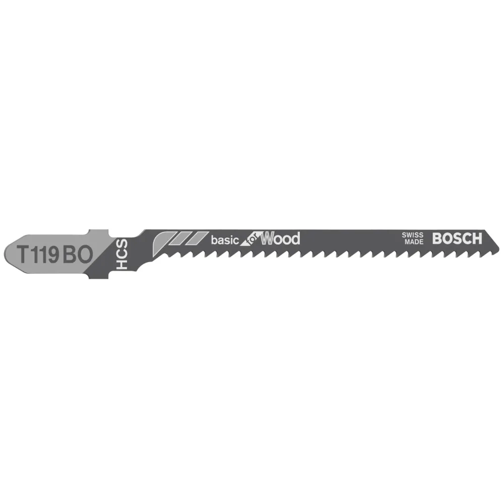 Bosch 3x Stichsägeblatt T 119 BO Basic Wood - 2608637788