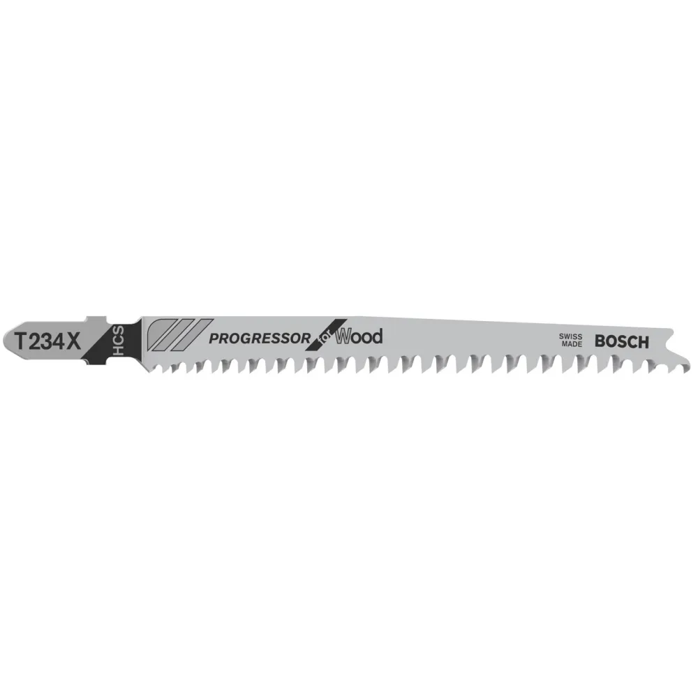 Bosch 3x Stichsägeblatt T 234 X Progressor Wood - 2608633523