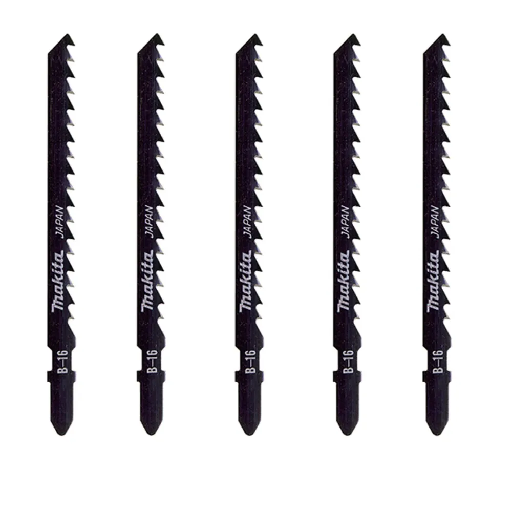 Makita 5x HCS Stichsägeblatt B-16 - -85684