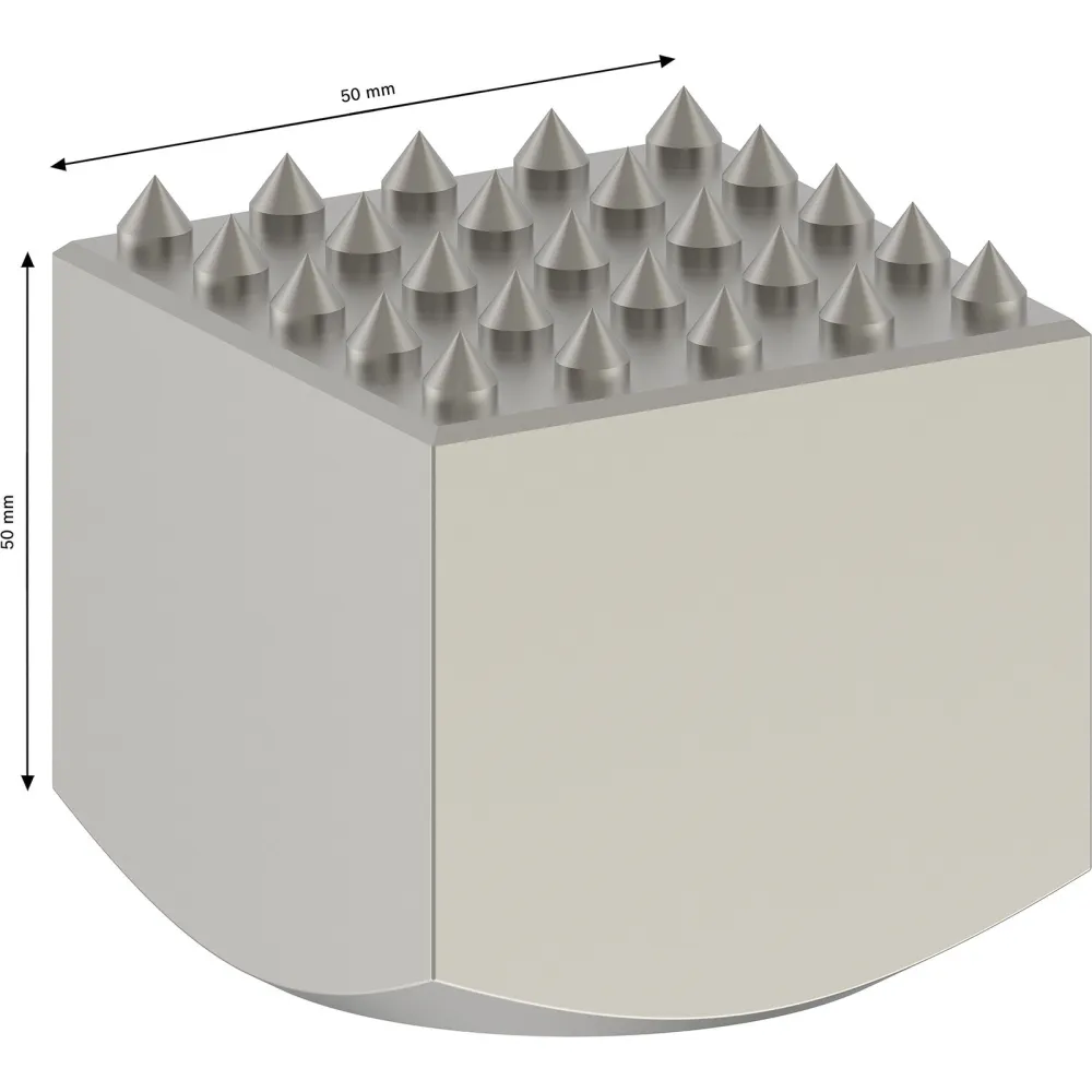 Bosch PRO SDS max-5C Carbide-Stockerplatte 5 x 5 x 50 x 50 mm - 2608690179