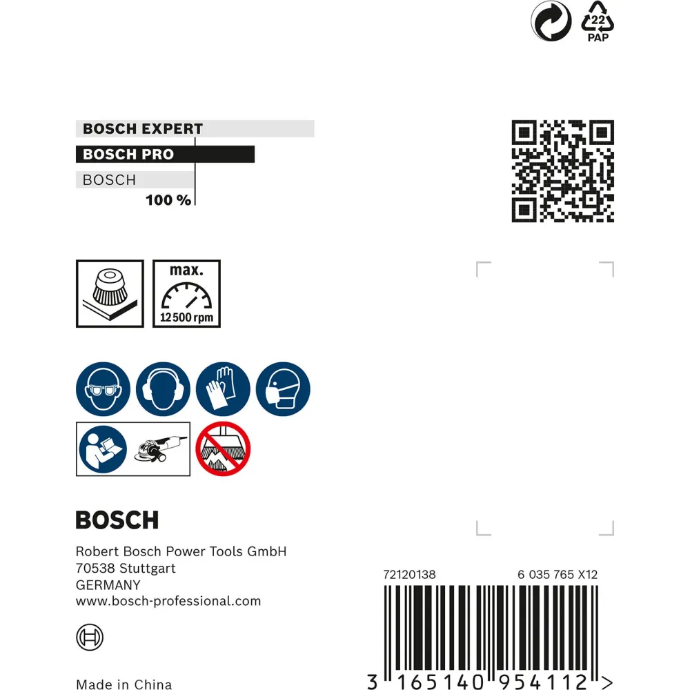 Bosch PRO Metal clean X-Lock Topfbürste 75 x 0,30 mm - 2608620725