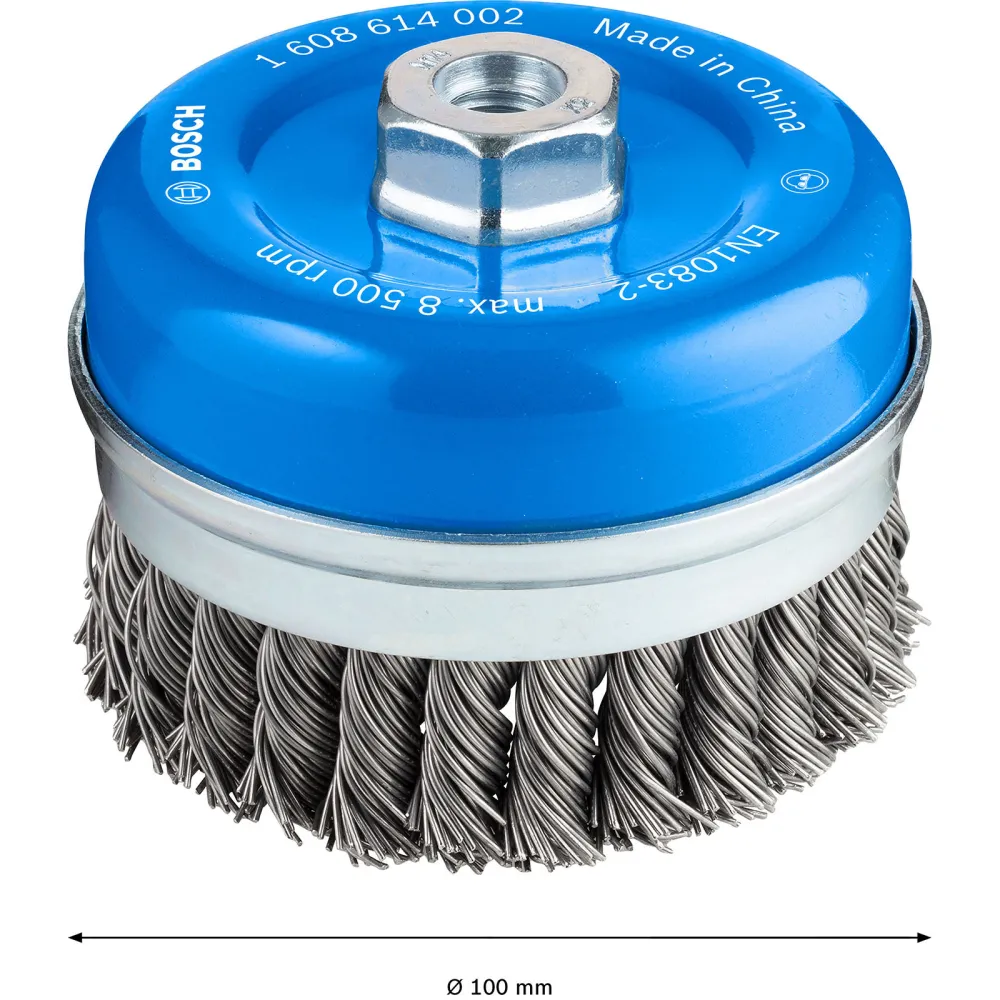 Bosch PRO Metal heavy Topfbürste 100 x 0,80 mm Gewinde - 1608614002