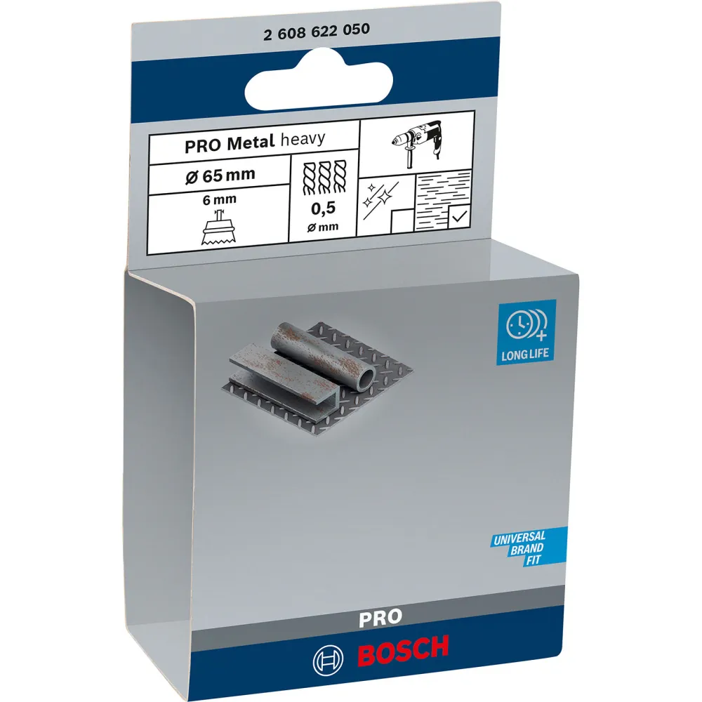 Bosch PRO Metal heavy Topfbürste 65 x 0,50 mm gerader Schaft - 2608622050