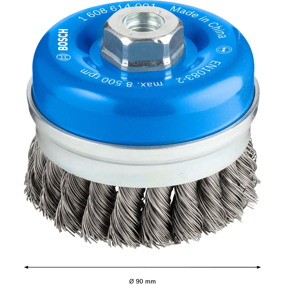 Bosch PRO Metal heavy Topfbürste 90 x 0,50 mm Gewinde - 1608614001