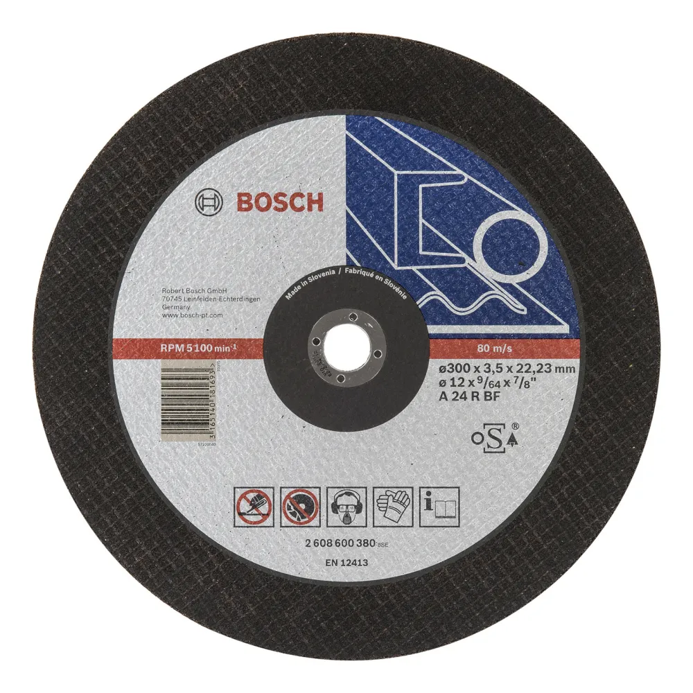 Bosch Trennscheibe gerade Expert Metal 24 R BF 300 mm 22,23 mm 3,5 mm - 2608600380