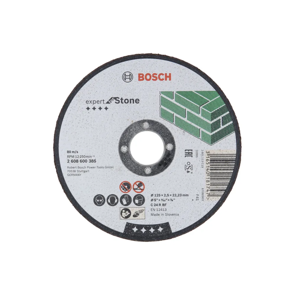 Bosch Trennscheibe gerade Expert Stone C 24 R BF 125 mm 22,23 mm 2,5 mm - 2608600385