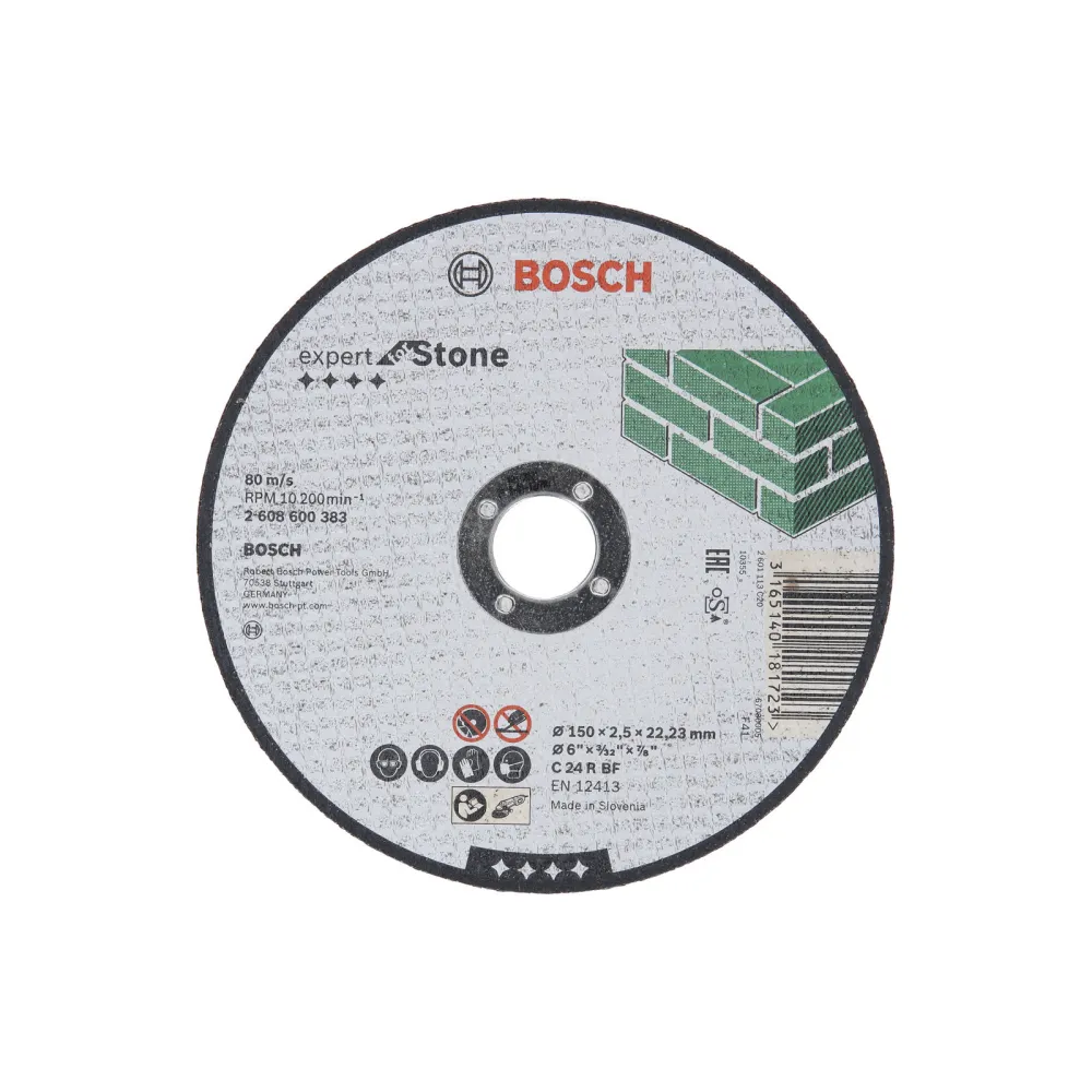 Bosch Trennscheibe gerade Expert Stone C 24 R BF 150 mm 22,23 mm 2,5 mm - 2608600383