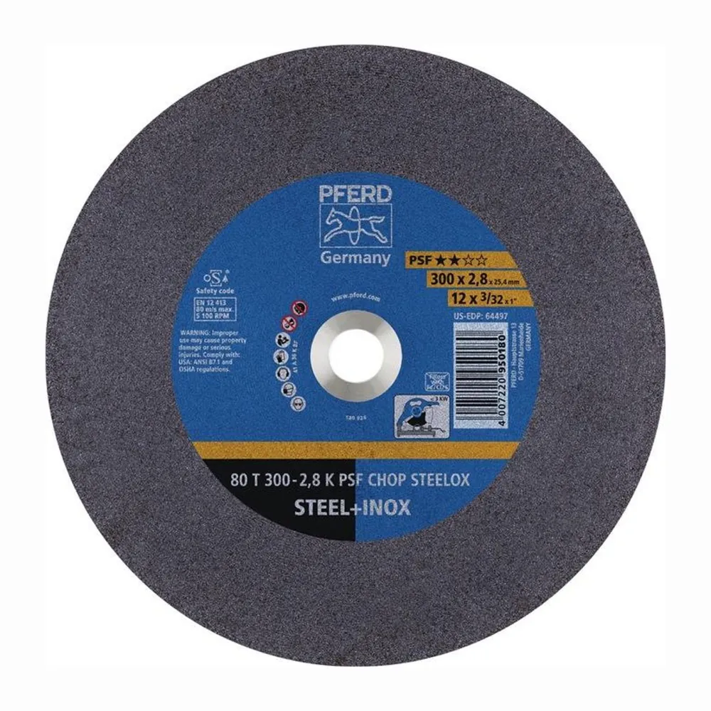 PFERD Trennscheibe PSF CHOP STEELOX Ø 300 x 2,8 mm gerade - 66323075