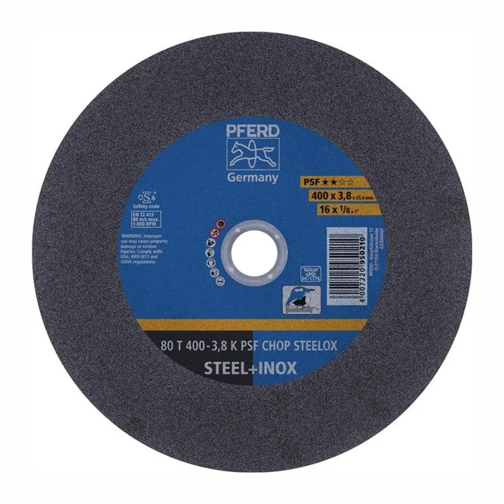 PFERD Trennscheibe PSF CHOP STEELOX Ø 400 x 3,8 mm gerade - 66324096