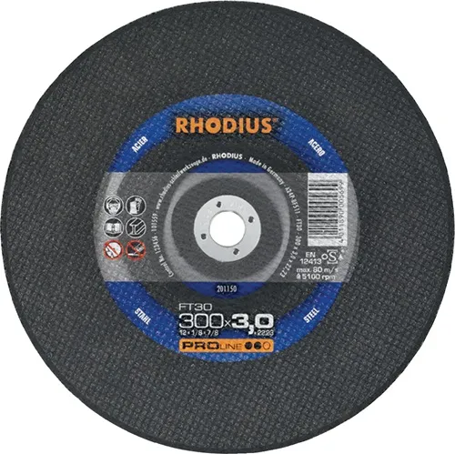 RHODIUS Trennscheibe FT30 Ø 350 x 4 mm STA 20 mm - 201182