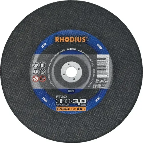 RHODIUS Trennscheibe FT30 Ø 350 x 4 mm STA 25,4 mm - 201187