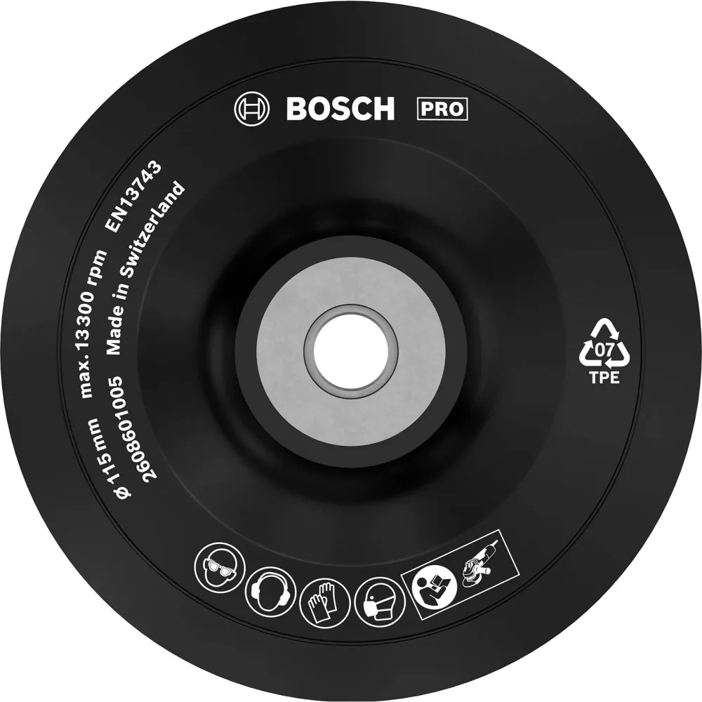 Bosch PRO Backing Pad weich 115 mm M14 weich - 2608601005