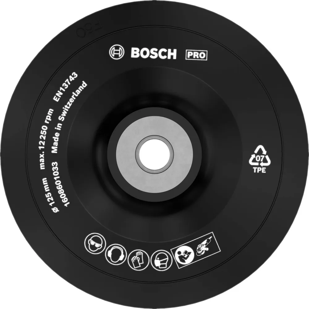 Bosch PRO Backing Pad weich 125 mm M14 weich - 1608601033