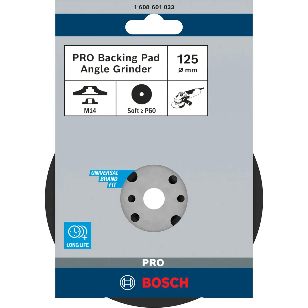 Bosch PRO Backing Pad weich 125 mm M14 weich - 1608601033