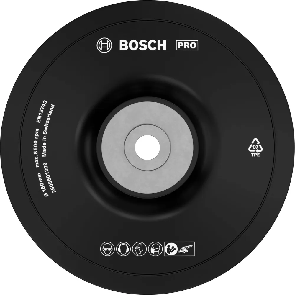 Bosch PRO Backing Pad weich 180 mm M14 weich - 2608601209