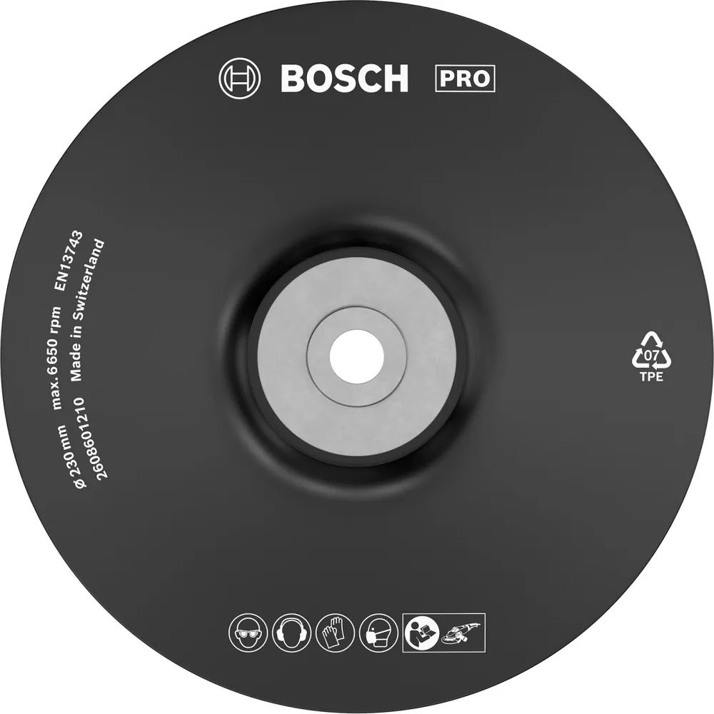 Bosch PRO Backing Pad weich 230 mm M14 weich - 2608601210
