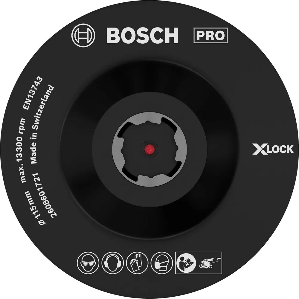 Bosch PRO Backing Pad X-Lock 115 mm Klettverschluss - 2608601721