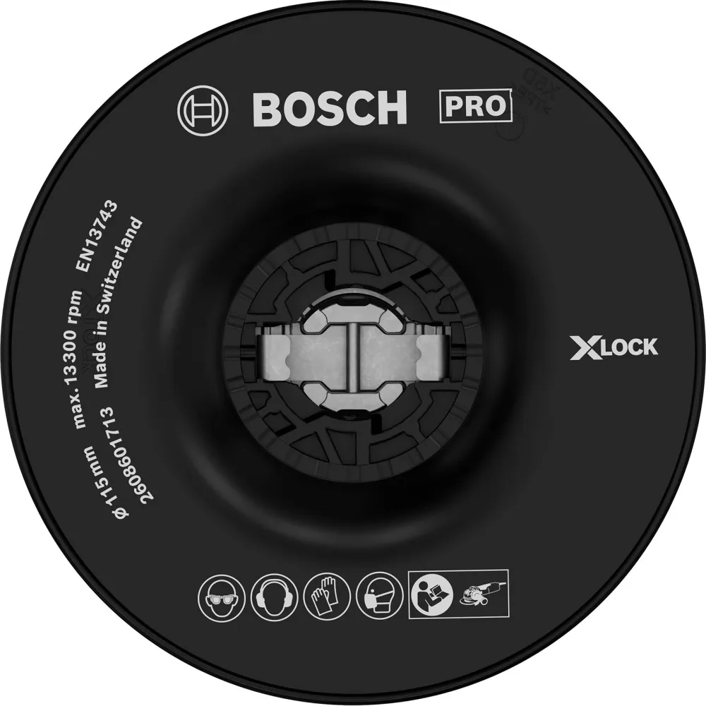 Bosch PRO Backing Pad X-Lock hart 115 mm hart - 2608601713