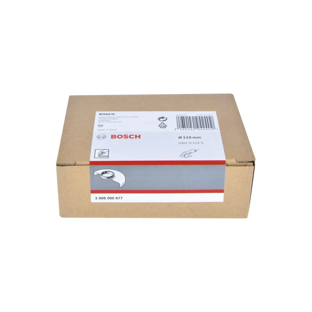 Bosch Schleifschutzhaube ohne Deckblech für GWS 9-115 P/S - 2608000677