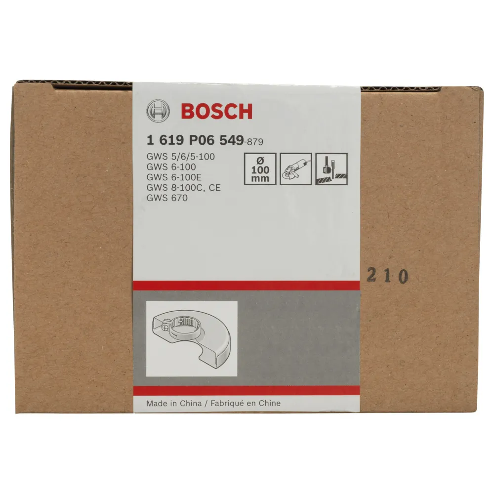 Bosch Schutzhaube mit Deckblech, 100 mm - 1619P06549