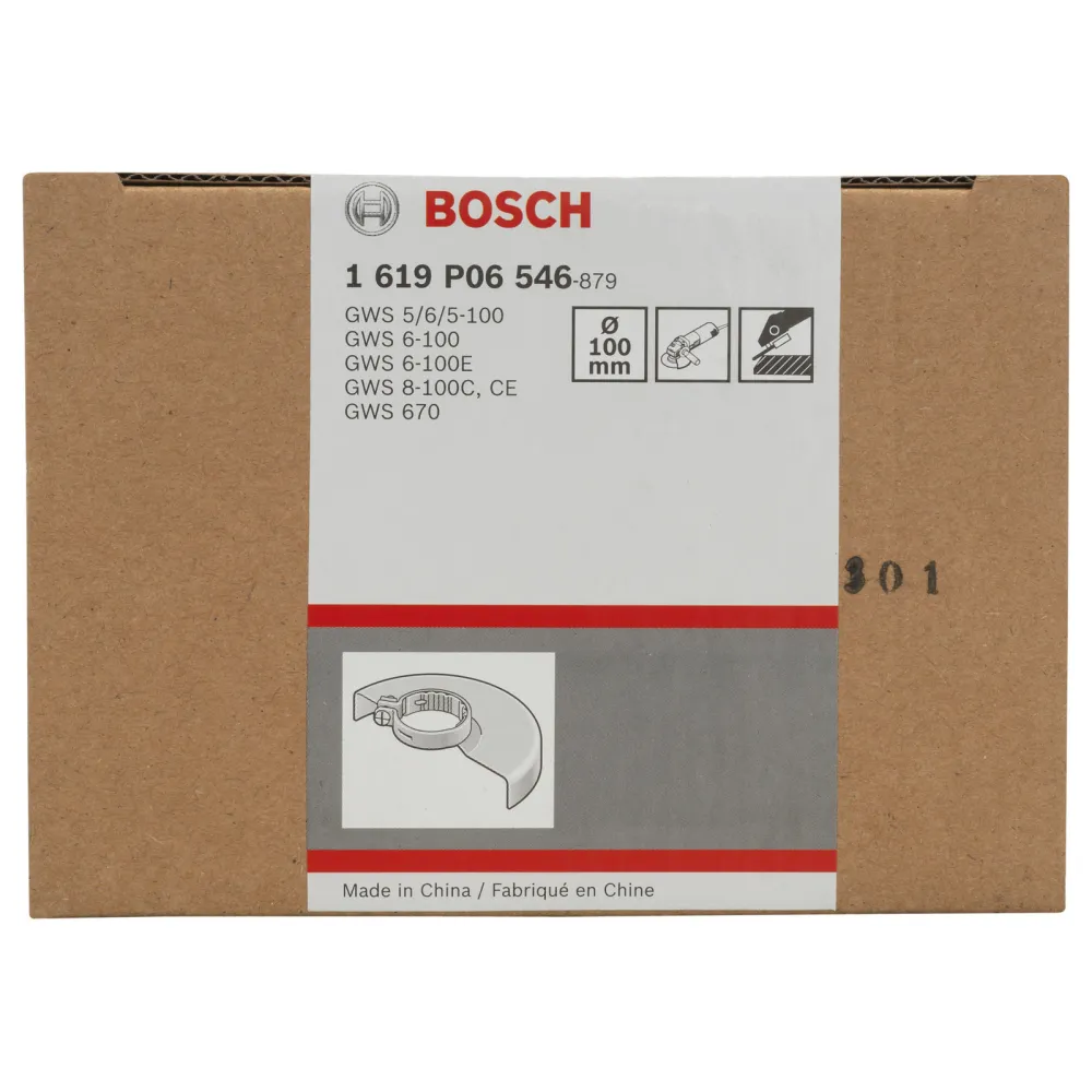 Bosch Schutzhaube ohne Deckblech zum Schleifen, 100 mm - 1619P06546