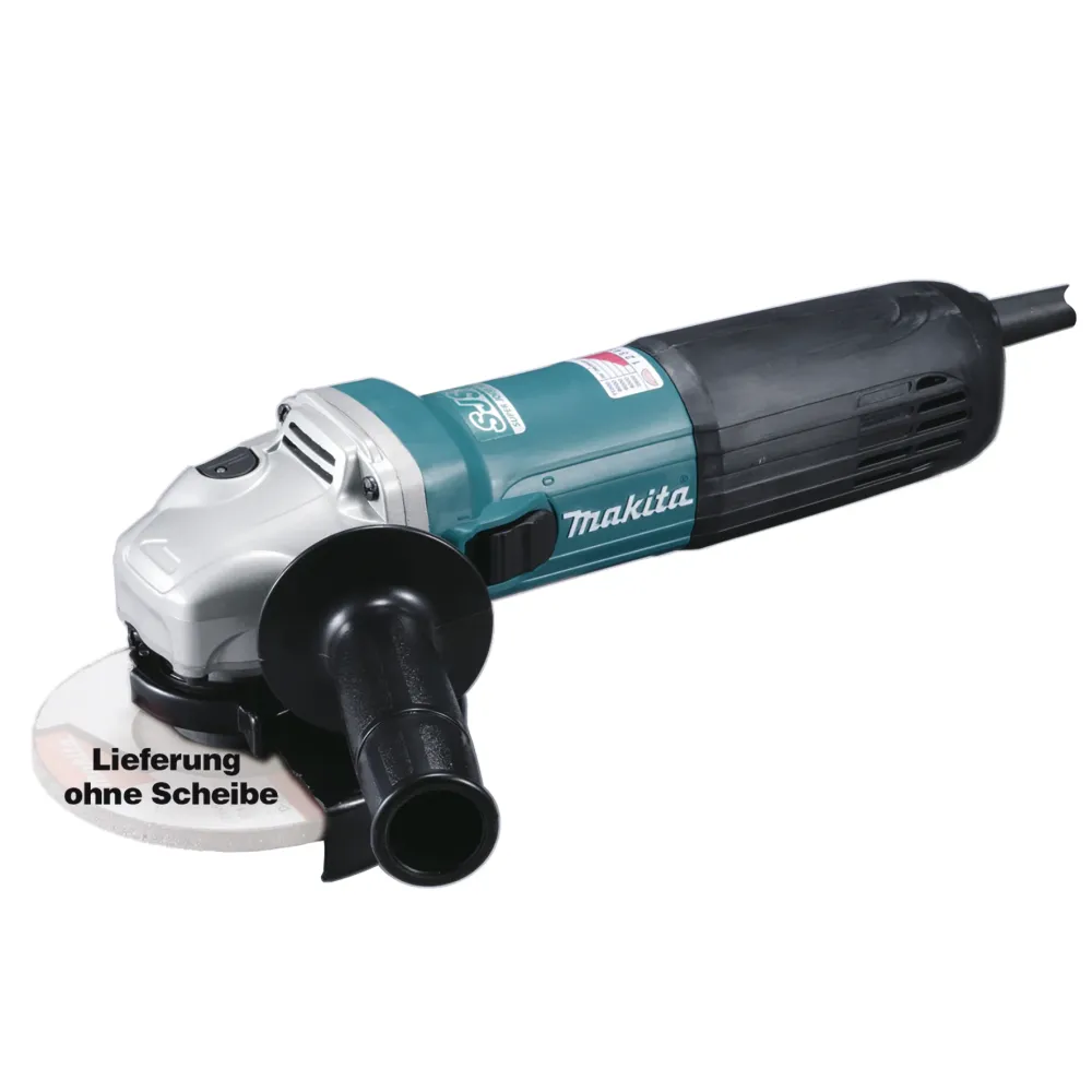 Makita GA5040CZ1 Winkelschleifer Ø 125 mm 1.400 W inkl. Zubehör