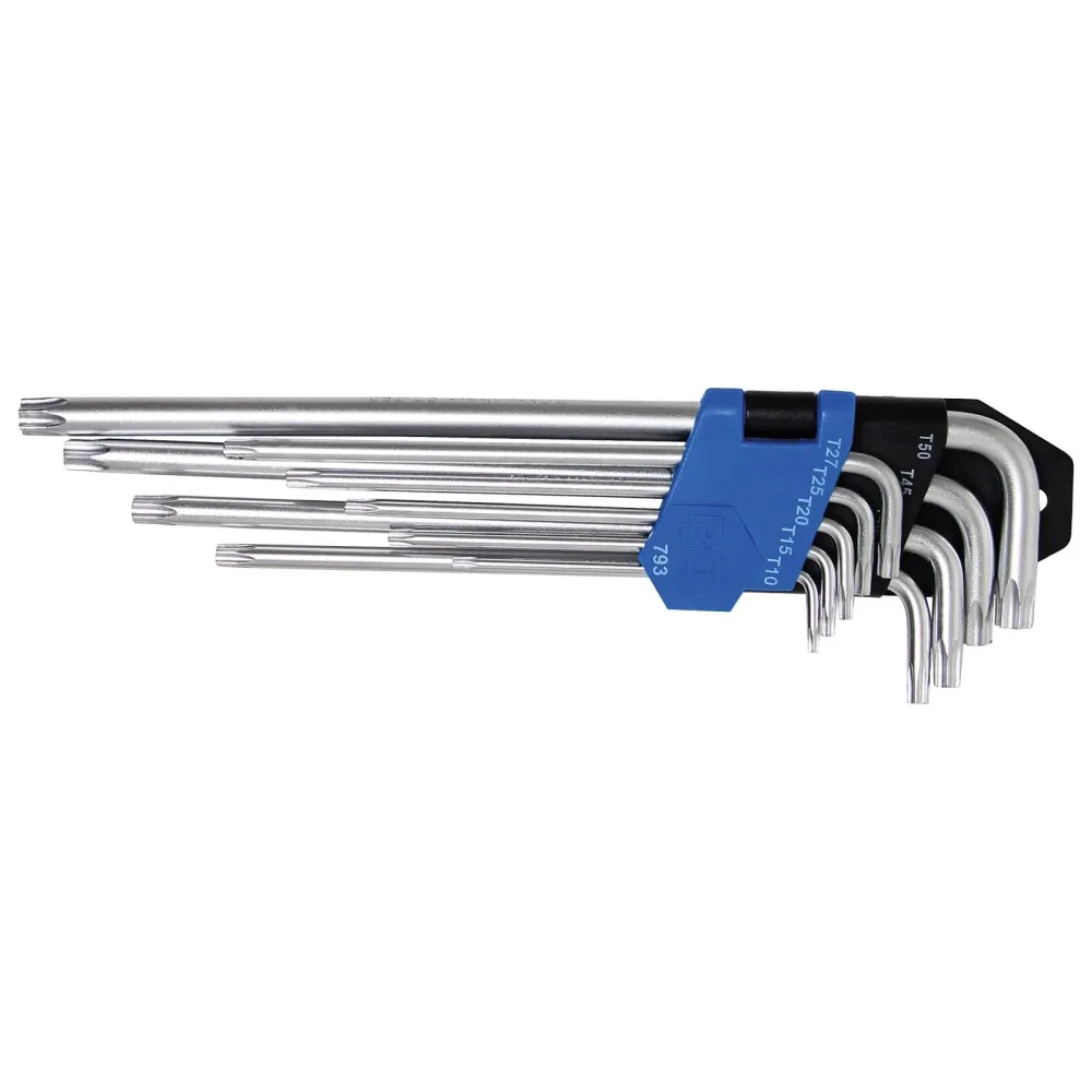BGS Winkelschlüssel-Satz T-Profi T10-50 9tlg. - 793